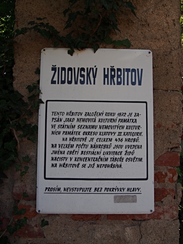 Židovský hřbitov Klatovy_1