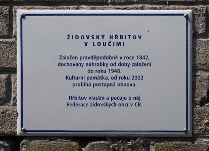 Židovský hřbitov Loučim_1